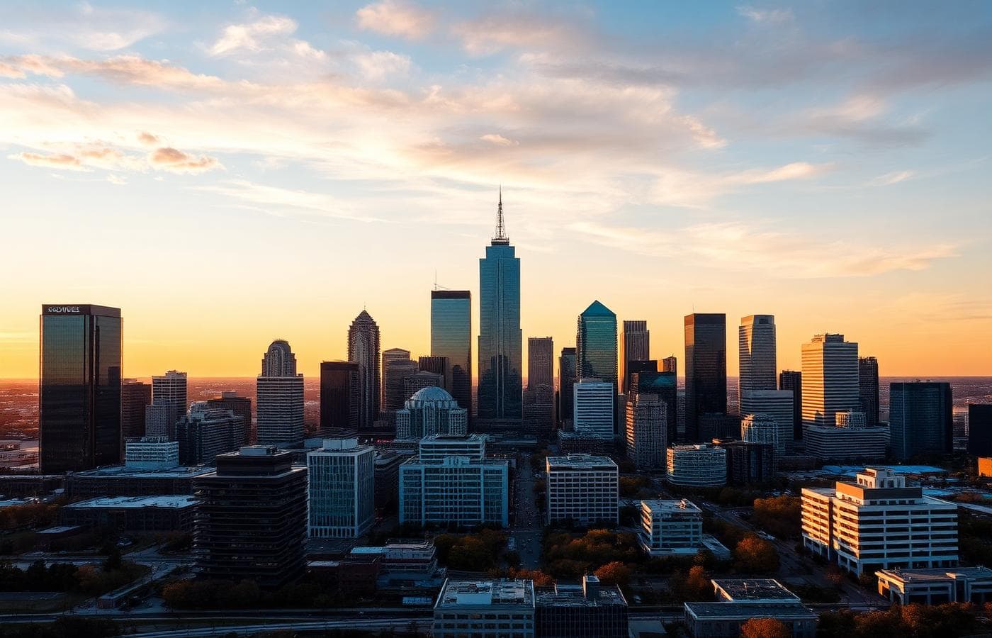 DFW skyline